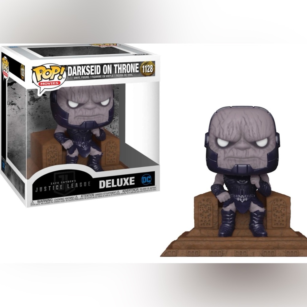 Funko Pop! Darkseid on Throne - Black, Gray, Brown Collectible #1128